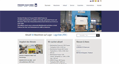 Desktop Screenshot of pressen-haas.de